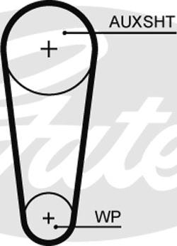 GATES 5682XS - Timing Belt car-mod.net