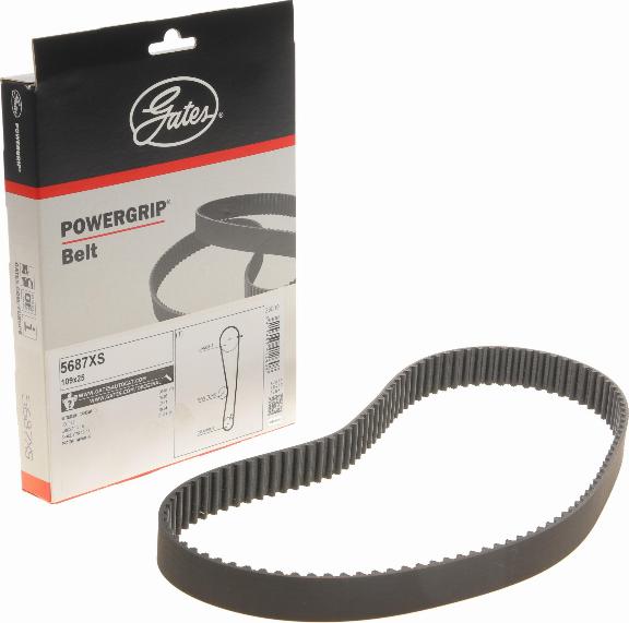 GATES 5687XS - Timing Belt car-mod.net
