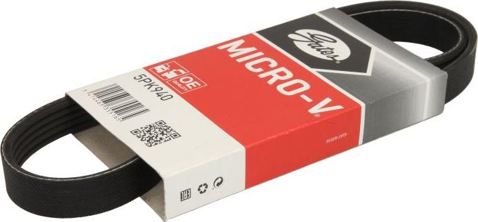 GATES 5PK940 - V-Ribbed Belt car-mod.net