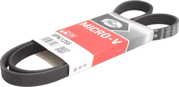 GATES 5PK1255 - V-Ribbed Belt car-mod.net