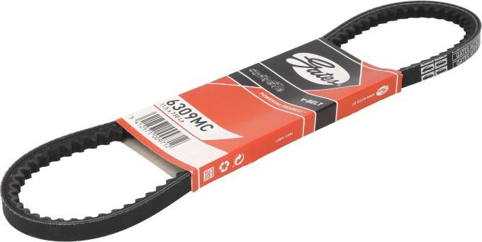 GATES 6309MC - Drive belt, V-Belt car-mod.net