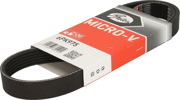 GATES 6PK975 - V-Ribbed Belt car-mod.net