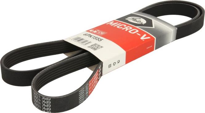 GATES 6PK1555 - V-Ribbed Belt car-mod.net