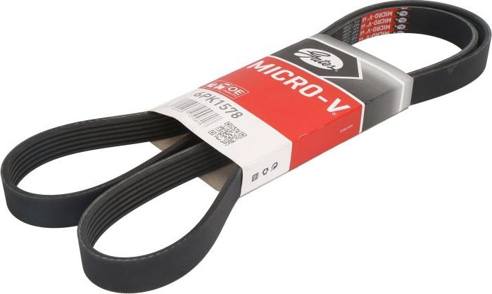 GATES 6PK1578 - V-Ribbed Belt car-mod.net