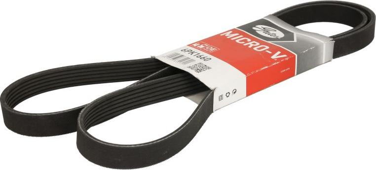 GATES 6PK1660 - V-Ribbed Belt car-mod.net