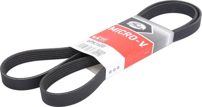 GATES 6PK1600 - V-Ribbed Belt car-mod.net