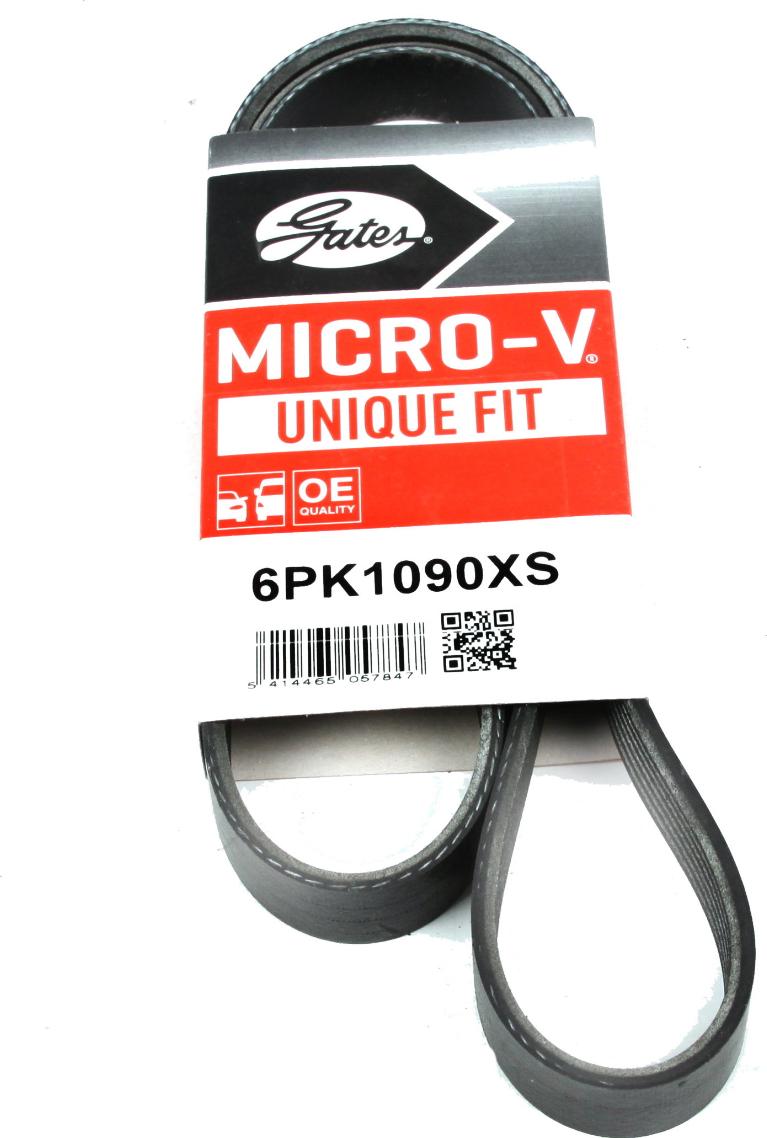 GATES 6PK1090XS - V-Ribbed Belt car-mod.net