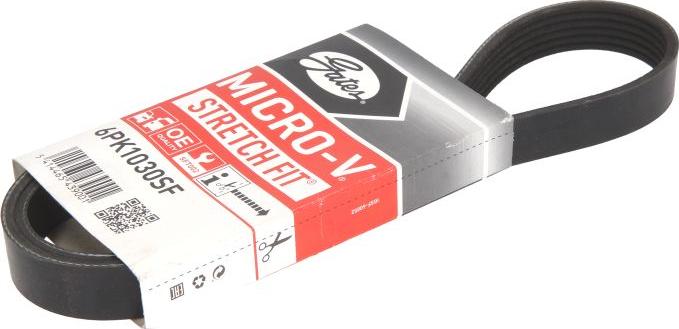 GATES 6PK1030SF - V-Ribbed Belt car-mod.net