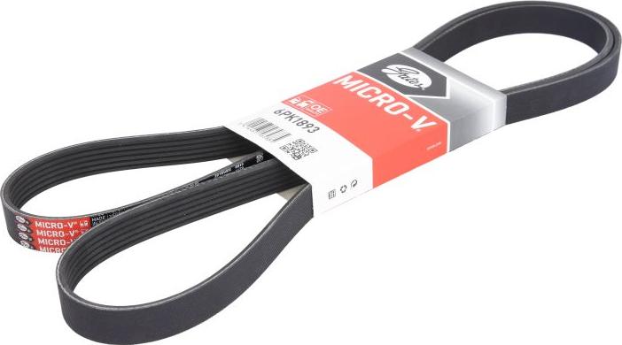 GATES 6PK1893 - V-Ribbed Belt car-mod.net