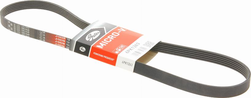 GATES 6PK1263 - V-Ribbed Belt car-mod.net