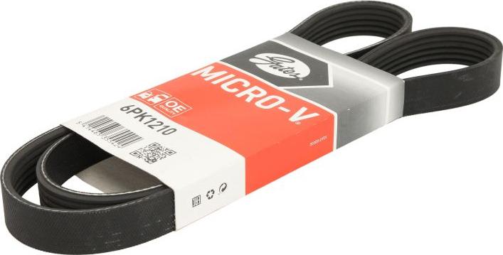 GATES 6PK1210 - V-Ribbed Belt car-mod.net
