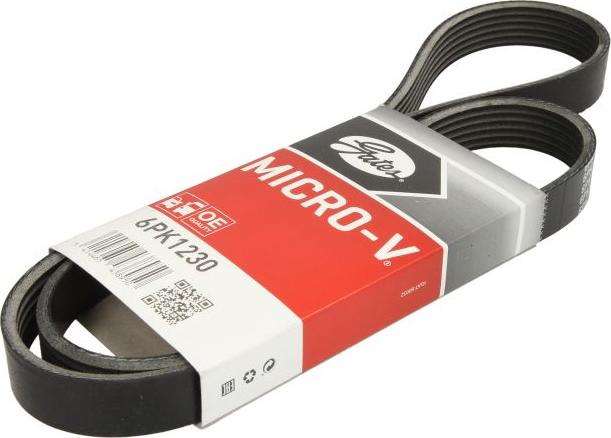 GATES 6PK1230 - V-Ribbed Belt car-mod.net