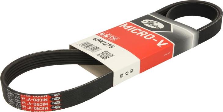 GATES 6PK1275 - V-Ribbed Belt car-mod.net