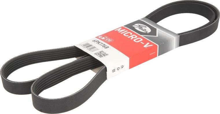 GATES 6PK1768 - V-Ribbed Belt car-mod.net