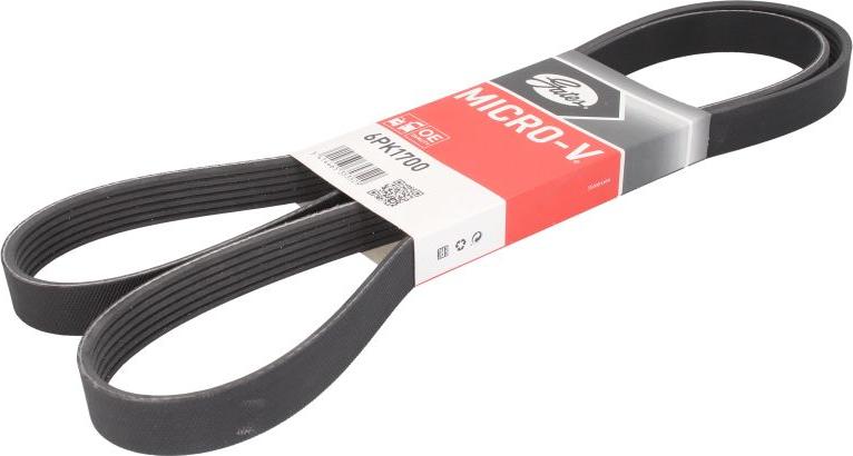 GATES 6PK1700 - V-Ribbed Belt car-mod.net