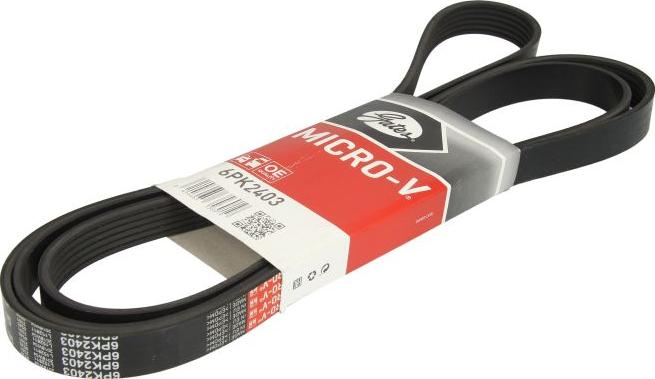 GATES 6PK2403 - V-Ribbed Belt car-mod.net