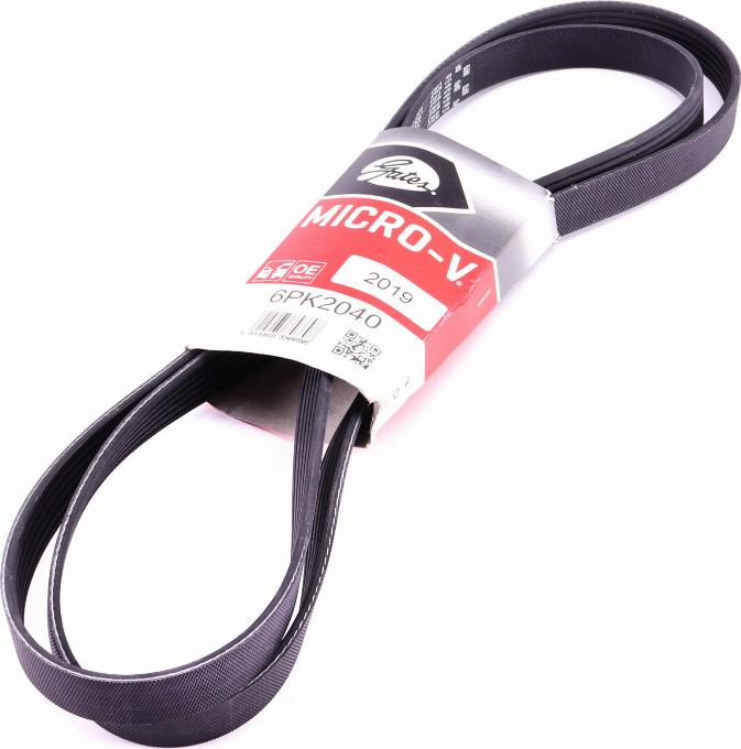 GATES 6PK2040 - V-Ribbed Belt car-mod.net
