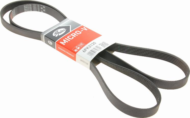 GATES 6PK2120 - V-Ribbed Belt car-mod.net