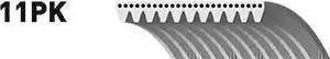 GATES 11PK2871ES - V-Ribbed Belt car-mod.net