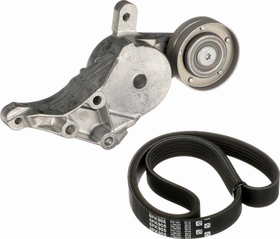 GATES K046PK905 - V-Ribbed Belt Set car-mod.net
