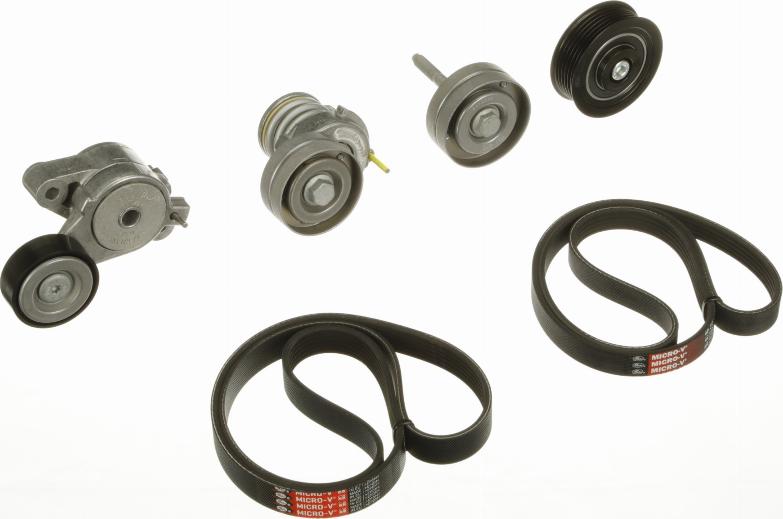 GATES K046PK1600 - V-Ribbed Belt Set car-mod.net