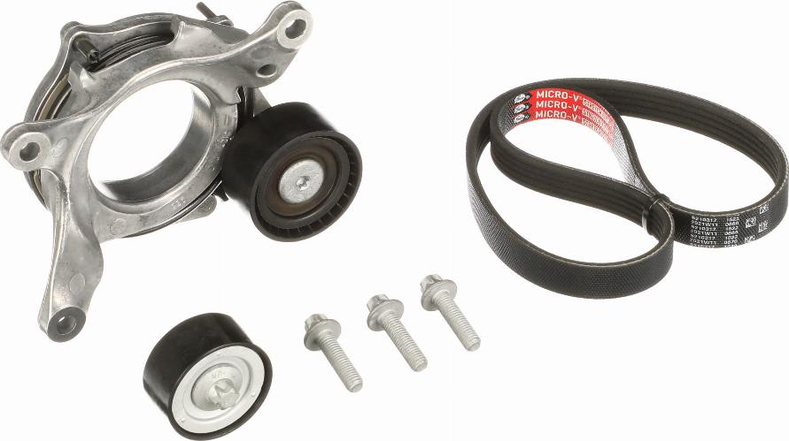 GATES K015PK1256EST - V-Ribbed Belt Set car-mod.net