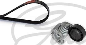 GATES K015PK848 - V-Ribbed Belt Set car-mod.net