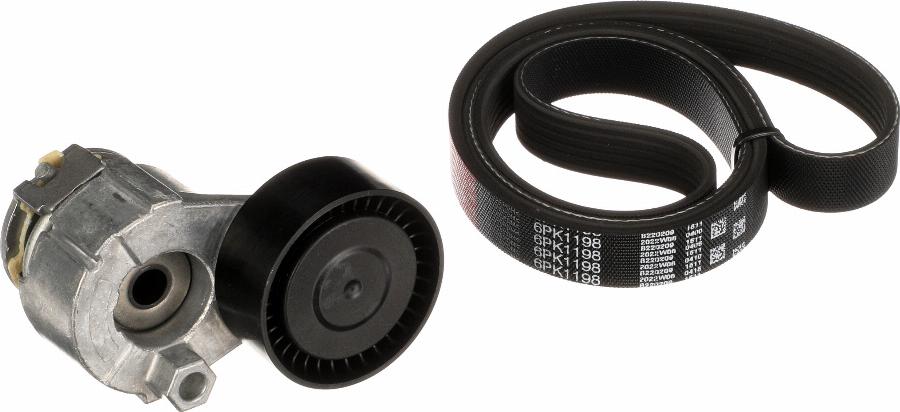 GATES K016PK1198 - V-Ribbed Belt Set car-mod.net