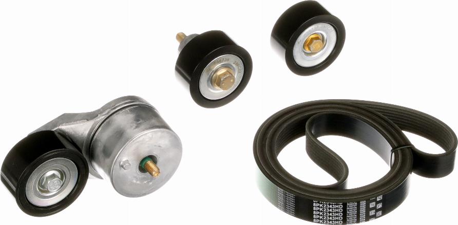 GATES K018PK2343HD - V-Ribbed Belt Set car-mod.net