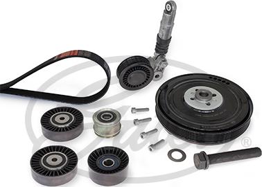 GATES K036PK2580XS - V-Ribbed Belt Set car-mod.net