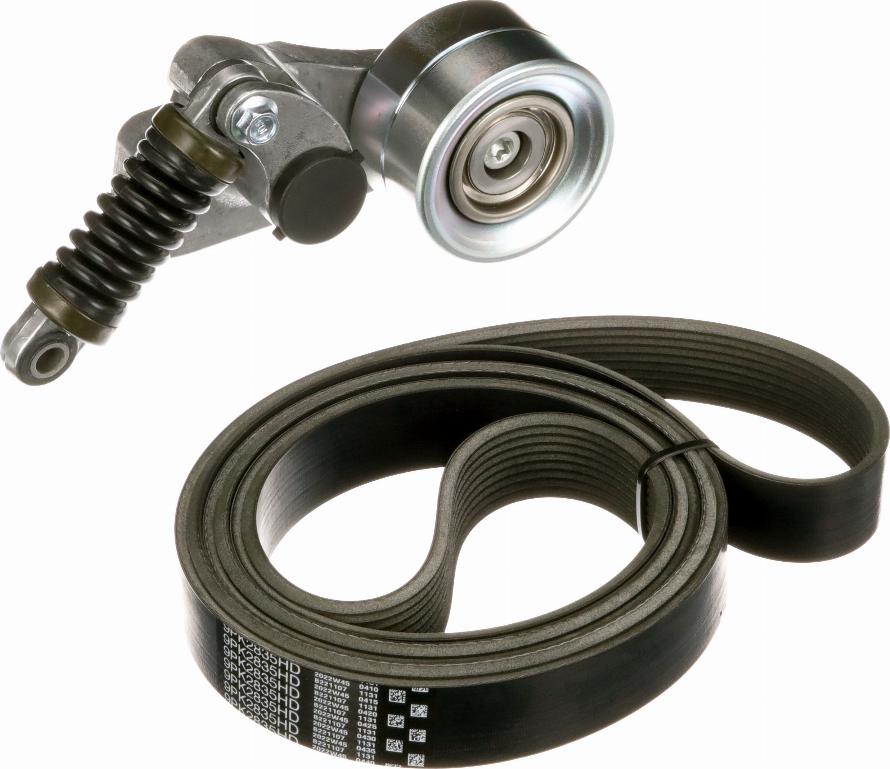 GATES K029PK2835HD - V-Ribbed Belt Set car-mod.net