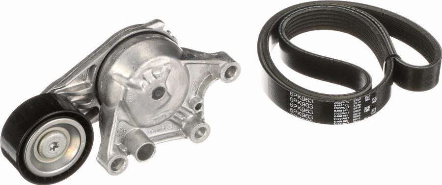 GATES K026PK963 - V-Ribbed Belt Set car-mod.net