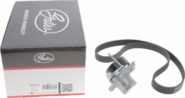GATES K026PK1003 - V-Ribbed Belt Set car-mod.net