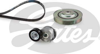 GATES K026PK1245 - V-Ribbed Belt Set car-mod.net