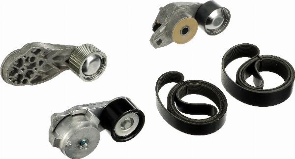 GATES K038PK1538HD - V-Ribbed Belt Set car-mod.net