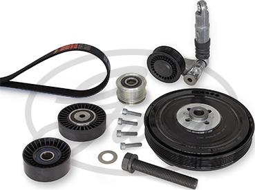 GATES K116PK2000 - V-Ribbed Belt Set car-mod.net
