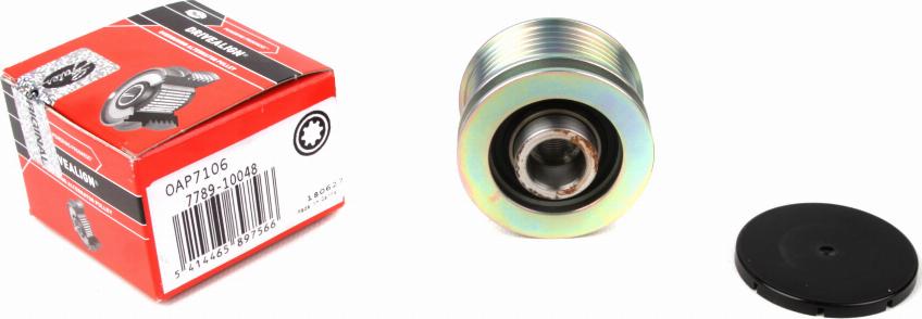 GATES OAP7106 - Pulley, alternator, freewheel clutch car-mod.net
