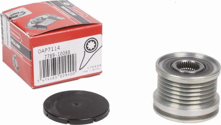 GATES OAP7114 - Pulley, alternator, freewheel clutch car-mod.net