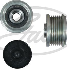 GATES OAP7283 - Pulley, alternator, freewheel clutch car-mod.net