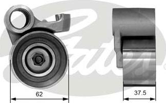 GATES T41078 - Tensioner Pulley, timing belt car-mod.net