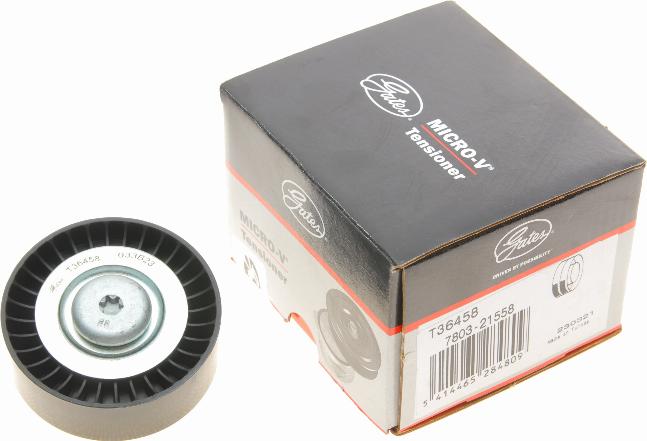 GATES T36458 - Pulley, v-ribbed belt car-mod.net