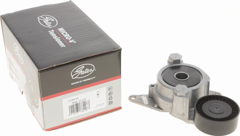 GATES T38435 - Belt Tensioner, v-ribbed belt car-mod.net