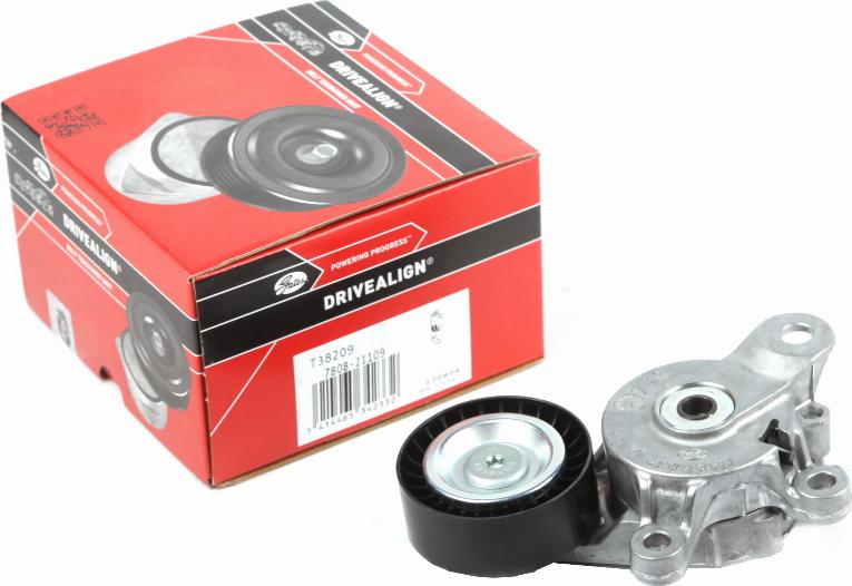 GATES T38209 - Belt Tensioner, v-ribbed belt car-mod.net