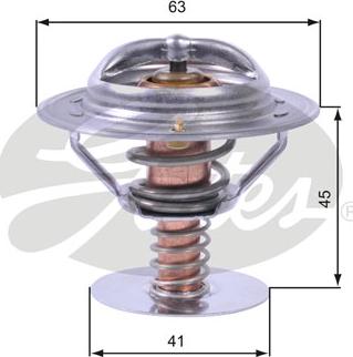 GATES TH43080 - Coolant thermostat / housing car-mod.net