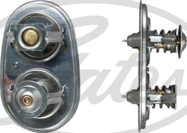 GATES TH6198087 - Coolant thermostat / housing car-mod.net