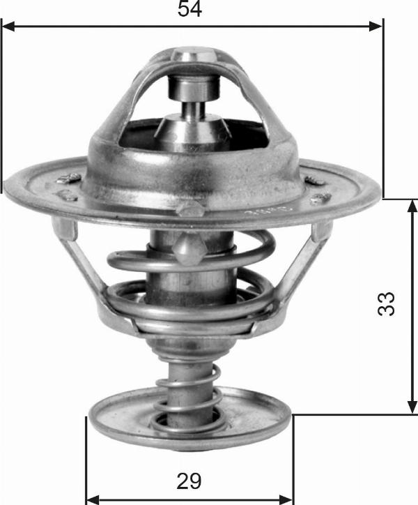 GATES TH12988G1 - Coolant thermostat / housing car-mod.net