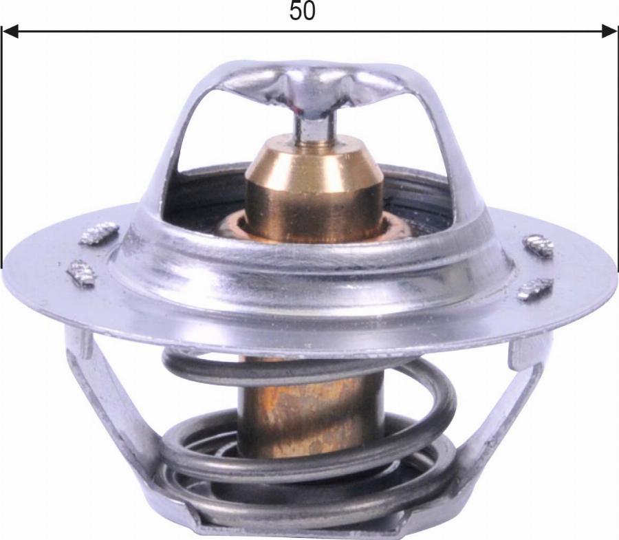 GATES TH23389G1 - Coolant thermostat / housing car-mod.net