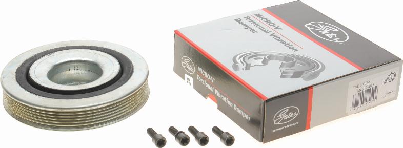 GATES TVD1013A - Belt Pulley, crankshaft car-mod.net