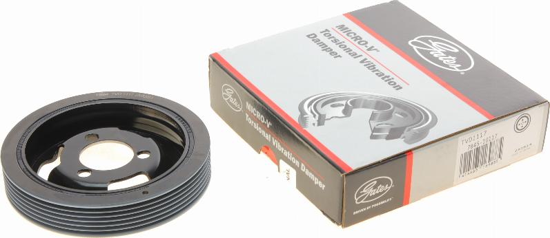 GATES TVD1117 - Belt Pulley, crankshaft car-mod.net