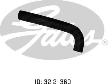 GATES 05-0738 - Radiator Hose car-mod.net
